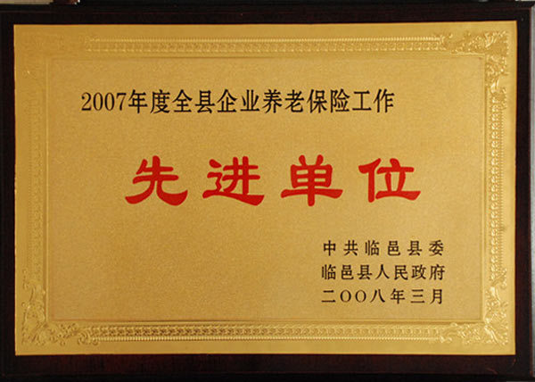 荣誉资质